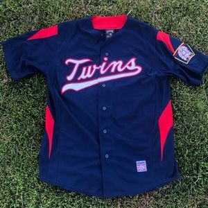 Vtg Minnesota Twins Rod Carew baseball Jersey Mlb